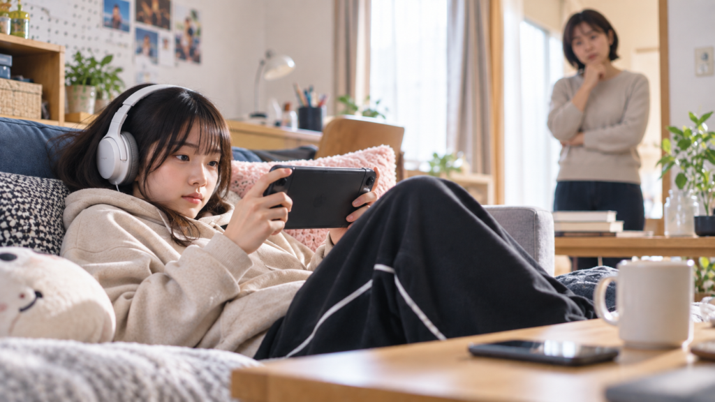 学校がない日はゲームとYouTubeばかり。「自由な時間」を見てイライラした私が決めたこと
